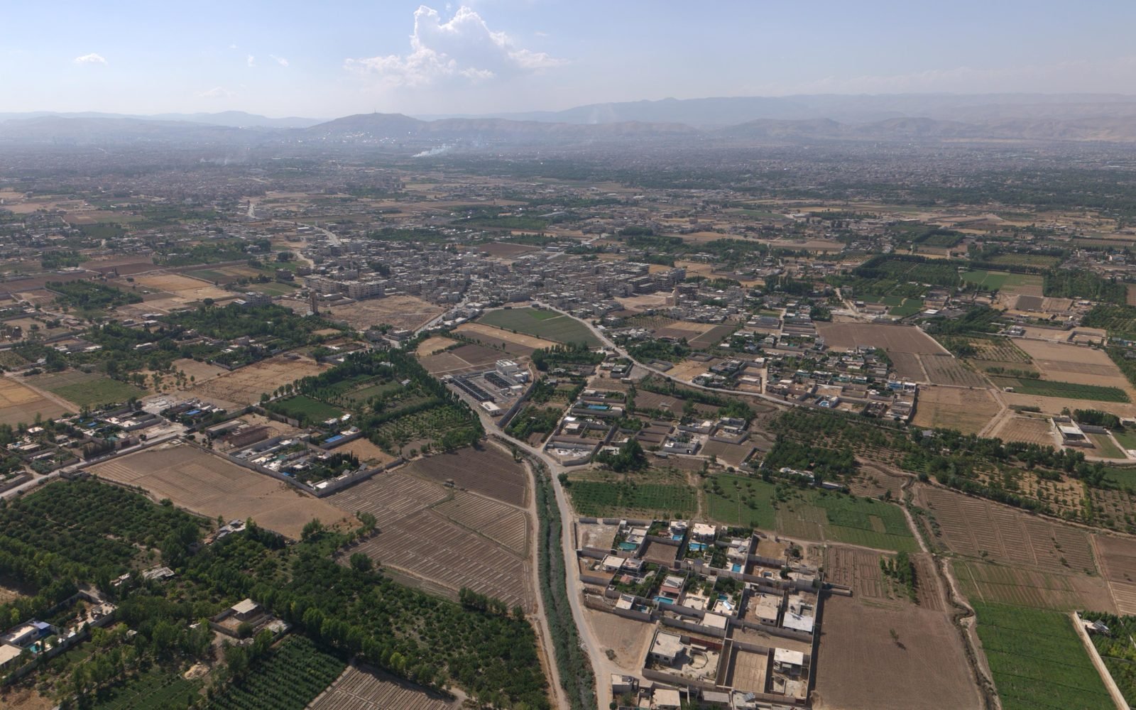 Climate Change Resilience Project — aerial view